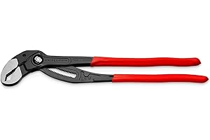 Knipex Cobra Xl Pinza Regolabile per Tubi e Dadi Bonderizzata Grigia, Rivestiti in Resina Sintetica 400 Mm 87 01 400