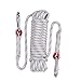 Produktbild FYrainbow Kletterseil, Brandentzug im Freien, Rettungsschirm, statische Innenseildurchmesser 10mm, sicher und langlebig, 10, 15, 20, 30, 40, 50 Meter,50M