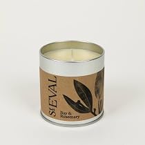 St Eval Sandalwood Scented Candle in a Tin xTWO