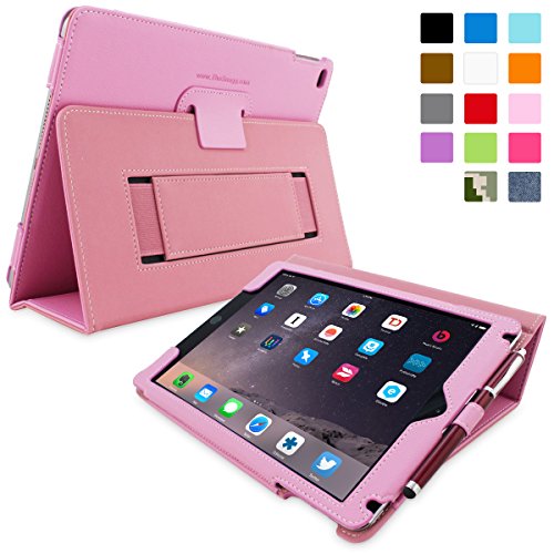 iPad Air 2 Hülle (Rosa), Snugg - Smart Case mit lebenslanger Garantie + Sleep / Wake Funktion