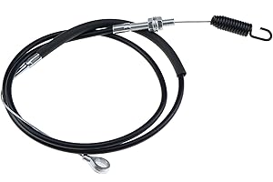 DVPARTS Clutch Cable Push Pull Cable GX21634 for John Deere 12PB 12SB 12PC 14PB 14SB 14SE 14SC 14SX 14PZ 14SZ JE75 JX75 JX85 JA60 JA62 JA65