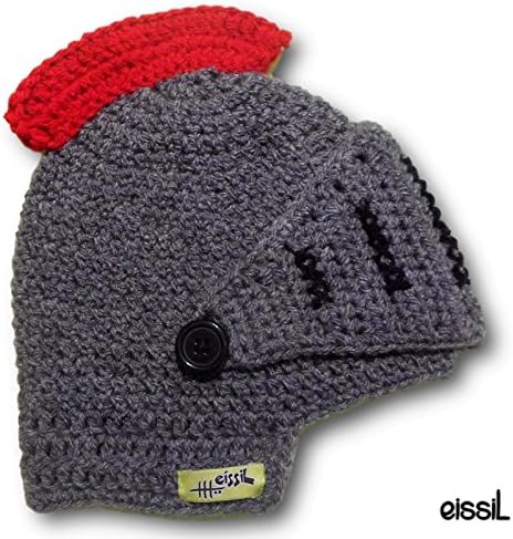 Roman Helmet Crochet Hat