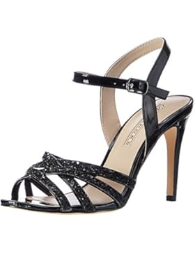 Buffalo Damen 15s90-2 Patent Pu Glitter Knöchelriemchen