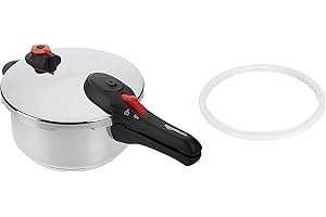 Amazon Basics Autocuiseur en Acier Inoxydable à Induction - 4 Litre