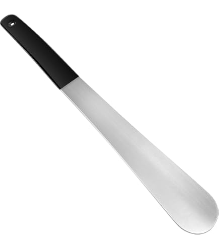 Kikkerland Chausse-Pied En Cèdre Avec Cravate Cuir PU - Longueur Pratique