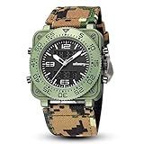 Infantry Herren Analog-Digital Uhr Chronograph Kalender Stoppuhr Outdoor Alarm Beleuchtung