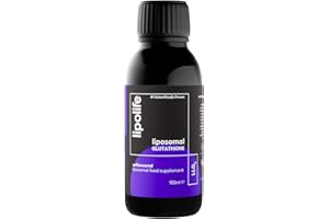 Liposomal Glutathione Liquid | 150ml | lipolife LLG2 | Formulated with Setria Glutathione | Advanced Nutrient delivery | Clinically Proven