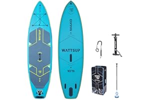 WATTSUP - PB-WMAK105 - WattSUP Mako 10'5 - Epaisseur 15 cm - Drop - Stitch - Rigide et Robuste - 115 kg