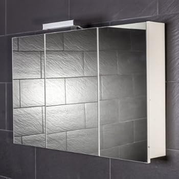 Galdem Spiegelschrank CURVE120 / großer Badezimmerschrank 120cm / 3