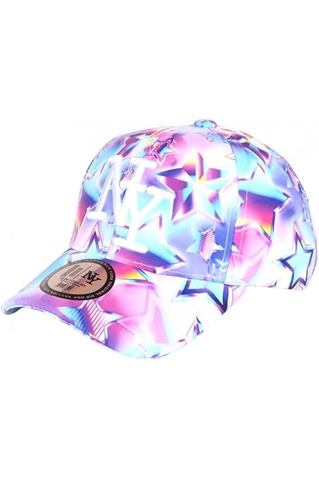 Berretto Baseball NY Bambino - Stile Cuori Rosa E Ali, Taglia Unica 7-12 Anni - Foto 5