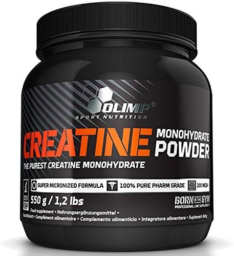 OLIMP NUTRITION CREATINE MONOHYDRATE POWDER 550g INTENDED FOR SHORT TREM INTENS WORKOUT