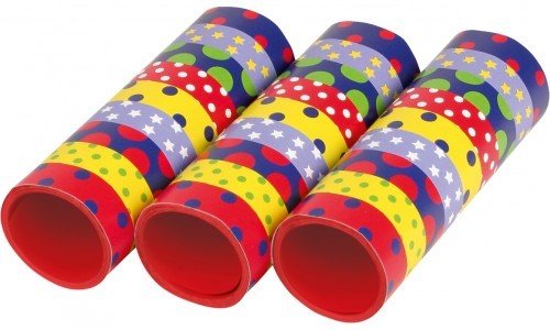 Amscan – 350238 – 3 Luftschlangen Jungen – 14 mm x 4 m