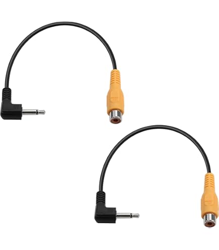 Master Audio Adattatore Audio Jack 3.5mm Femmina A RCA Maschio – Per Collegare Dispositivi Vecchi E Nuovi Connettore Audio Universale - Foto 6