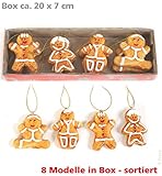 Weihnachtsbaumschmuck, Christbaumschmuck, Lebkuchenfiguren, Weihnachten, Advent, Baumschmuck