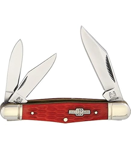 Schrade Old Timer Messer – Medium Lockback, Klingenlänge 6,98 Cm, Kohlenstoffstahl, Faltbar