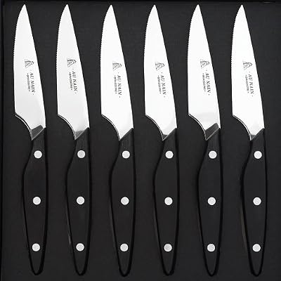 Au Nain Coffret 6 couteaux steak brasserie France