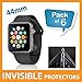 Price comparison product image Ace Case Apple Watch 44MM Screen Protector INVISIBLE Front Shield (PACK OF 6) Military Grade Protection Exclusive to