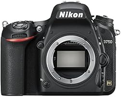 Nikon D750 SLR-Digitalkamera (24,3 Megapixel, 8,1 cm (3,2 Zoll) Display, HDMI, USB 2.0) nur Geh&auml;use schwarz