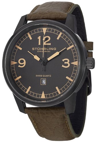 Stuhrling Original 1129Q.03 Herren-Armbanduhr Analog Quarz Leder Stuhrling Original 1129Q.03 Herren-Armbanduhr Analog Quarz Leder