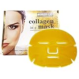 5 x Premium Gold Bio Collagen Crystal Face Mask, Anti ageing Skin Care