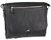Produktbild G.Chabrolle von Lindenmann Business Laptoptasche Umhänger 34x28x8cm schwarz Leder