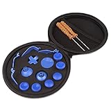 El juego completo de 16 piezas para mando inalámbrico Xbox One Elite piezas de repuesto (6 thumbsticks y 1 Dpad y 1 Dpad entrecruzan y 4 de paletas y 2 muelle pulgar). También viene con 2pcs destornillador herramienta (T6 / T8).
