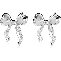 ZYKEJJDDAK Halskette Mit Schleifen-Anhänger - Zarte Kette Mit Bowknot Design