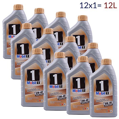 Mobil 1 FS 0W-40W | Olio lubrificante | 12 x 1 litro