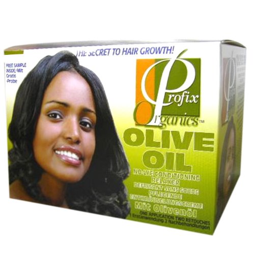 Profix Organics Olive Oil No-Lye Conditioning Relaxer, Regular