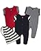 The Essential One - 3 Pack Baby Boys Slogan Sleepsuits - ESS113 - 0-3 Months