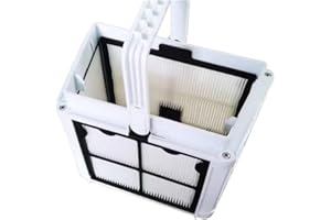 iFutniew Cesta de filtro ultrafina para limpiadores robóticos de piscinas Dolphin: S50 Active 10 piezas de repuesto, número de pieza: 9991460-R1