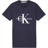 Calvin Klein CORE MONOLOGO SLIM TEE Erkek T-shirt Night Sky L