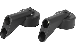 ‎X AUTOHAUX X AUTOHAUX 2 Stück 8E9955985 Scheibenwaschdüse Heckscheibe Scheibenwischer Spritzdüse 2 Loch für Audi A1 A3 A4 Q7