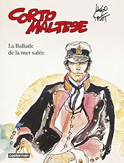 jaquette livre Corto Maltese Couleur, Tome 1 : La Ballade de la mer salée (Nouvelle édition 2015)