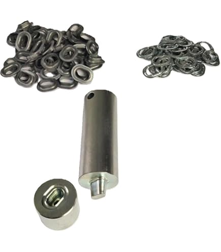 20 X Ösen 25 Mm Ösen Zink Stahlösen Verzinkt Rundösen Planenösen DIN 7332 - Foto 11