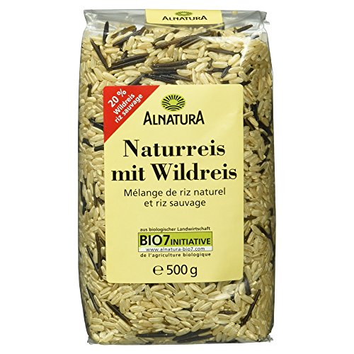 Preisvergleich Produktbild Alnatura Bio Naturreis mit Wildreis, 500 g