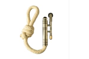 YTMY (Säljs utan fotogen) Vindtät trenchtändare, rep sammet metall, brandstartare, camping, utomhus, retro gåvor