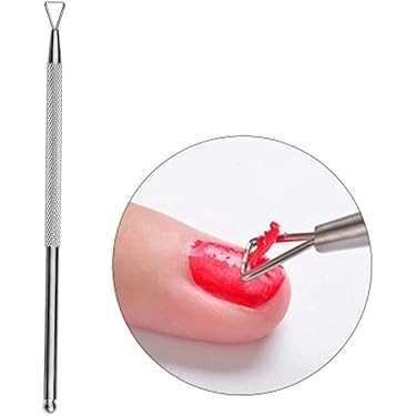 1/4Pc In Acciaio Inox Doppia Testa Spingipelle Per Manicure 2023 - Foto 3