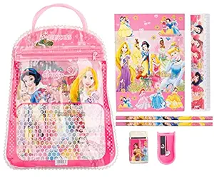 zest 4 toyz Birthday Party Return Gifts Goodie Bags with Stationery Inside for Kids / Birthday Party Occasional Return Gift Mix Stationery Kit Set Kids Girls (Pack of 6 ) Assorted Colours