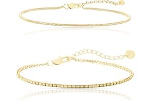 Made by Nami Herren Armband aus Edelstahl • Silber/Gold • Minimalistisches Armband Herren • Armbänder für Herren • Silberarmband Männer • Filigrane Cuban Link Chain Armkette