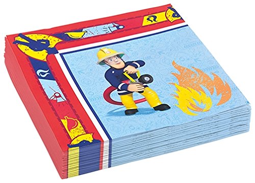 Basic-Partyset Fireman Sam / Feuerwehrparty für bis zu 12 Kindern - 6