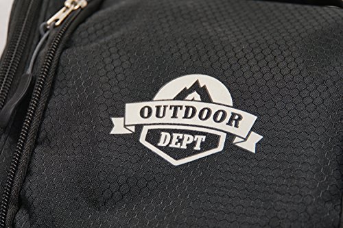 Kulturbeutel, Kulturtasche, Kosmetiktasche für Herren, Damen und Kinder zum Aufhängen. Waschtasche groß in XL für die Reise, blau und schwarz - 7