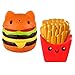 Produktbild Pllieay 2 stukken Kawaii kat hamburger brood and Fries squishies speelgoed langzaam Rising squishies