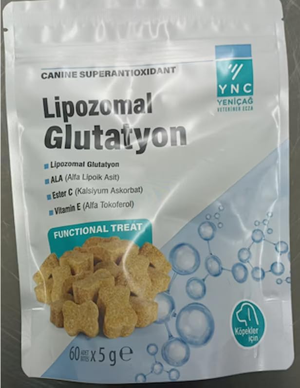 YNC Lipozomal Glutatyon Köpek Bağışıklık Güçlendirici 60tb