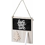 Antevia – Blocco note magnetico da parete o natalizio, con lavagna nera e gesso, più di 10 modelli, magnete da frigo e da par