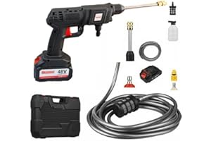 OISE ART STORE Trade Shop - Idropulitrice Portatile Multiuso A Batteria 48v Ad Aqua Alta Pressione Per Barca -