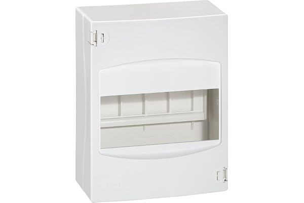 Legrand - Coffret cache-borne à équiper - 6 modules - 160x12 x74mm - bornier de terre