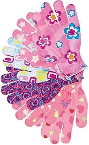 Work &amp; Gardening Gloves for Women &amp; Men, Best Protective Second Skin Working Glove for Gardening Size 8-Pack of 6