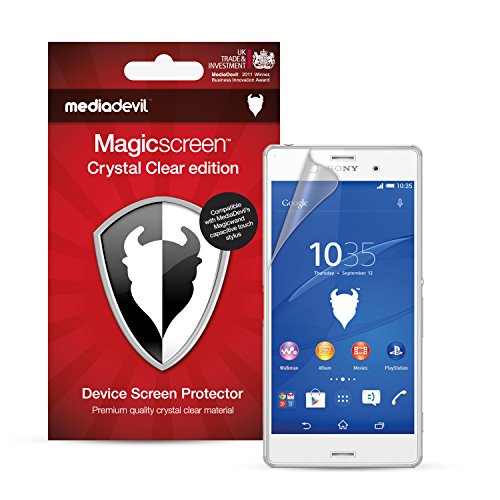 Sony-Xperia-Z3-Screen-Protector-MediaDevil-Magicscreen-Crystal-Clear-Invisible-Edition-2-x-Protectors