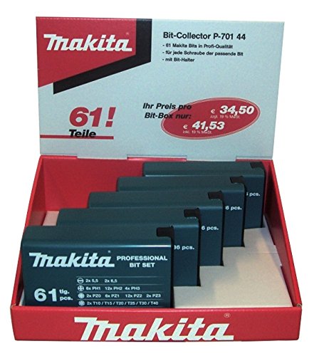 Makita P-70144 Bit-Set 61 Stck - 3